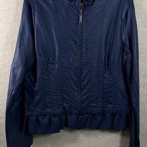 Womens Cato Jacket size large Blue